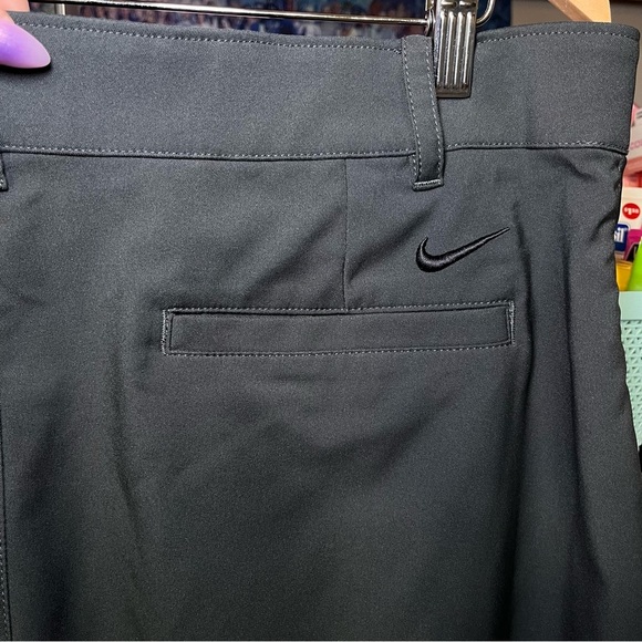 Nike Dri Fit Black Tech Performance Golf Active Pants Gripping Waistband‎ Casual - Picture 4 of 13